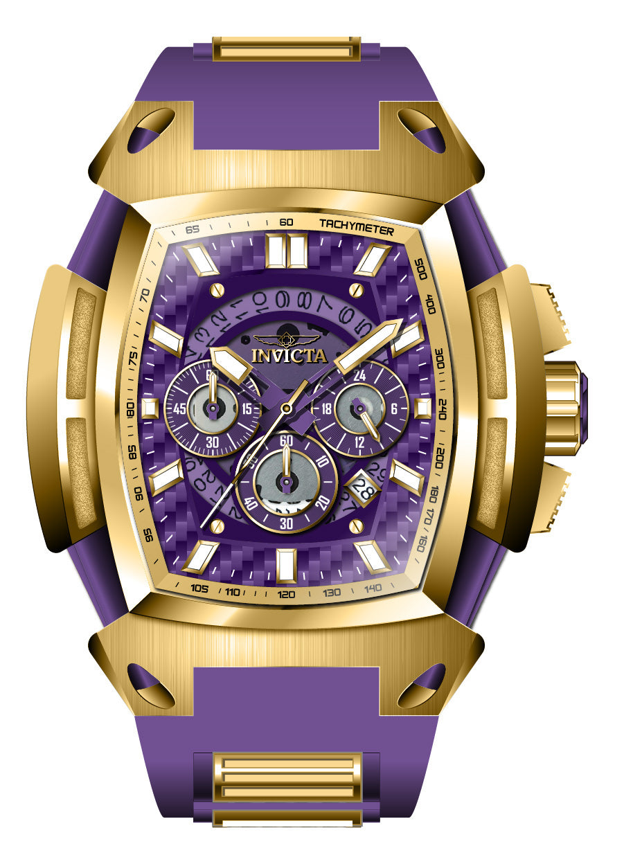 Band For Invicta S1 Rally  Men 46779