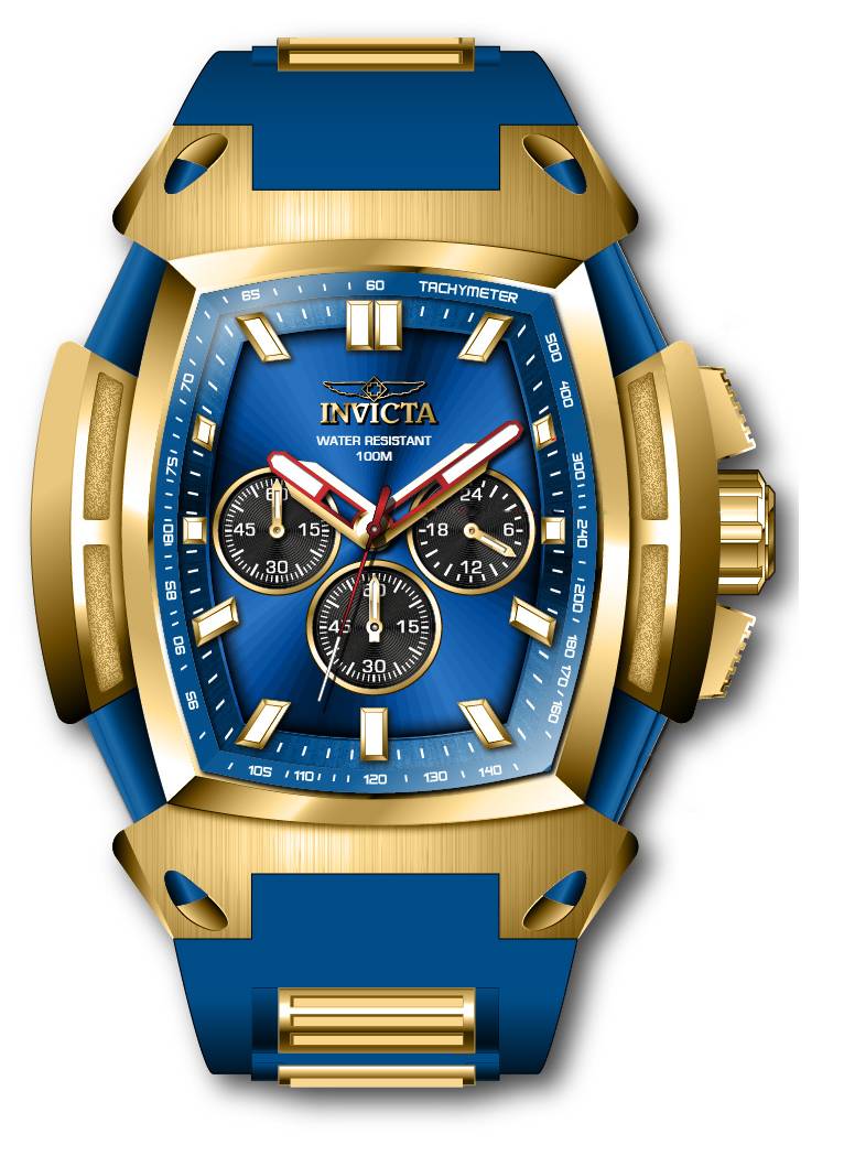 Band For Invicta S1 Rally  Men 46789
