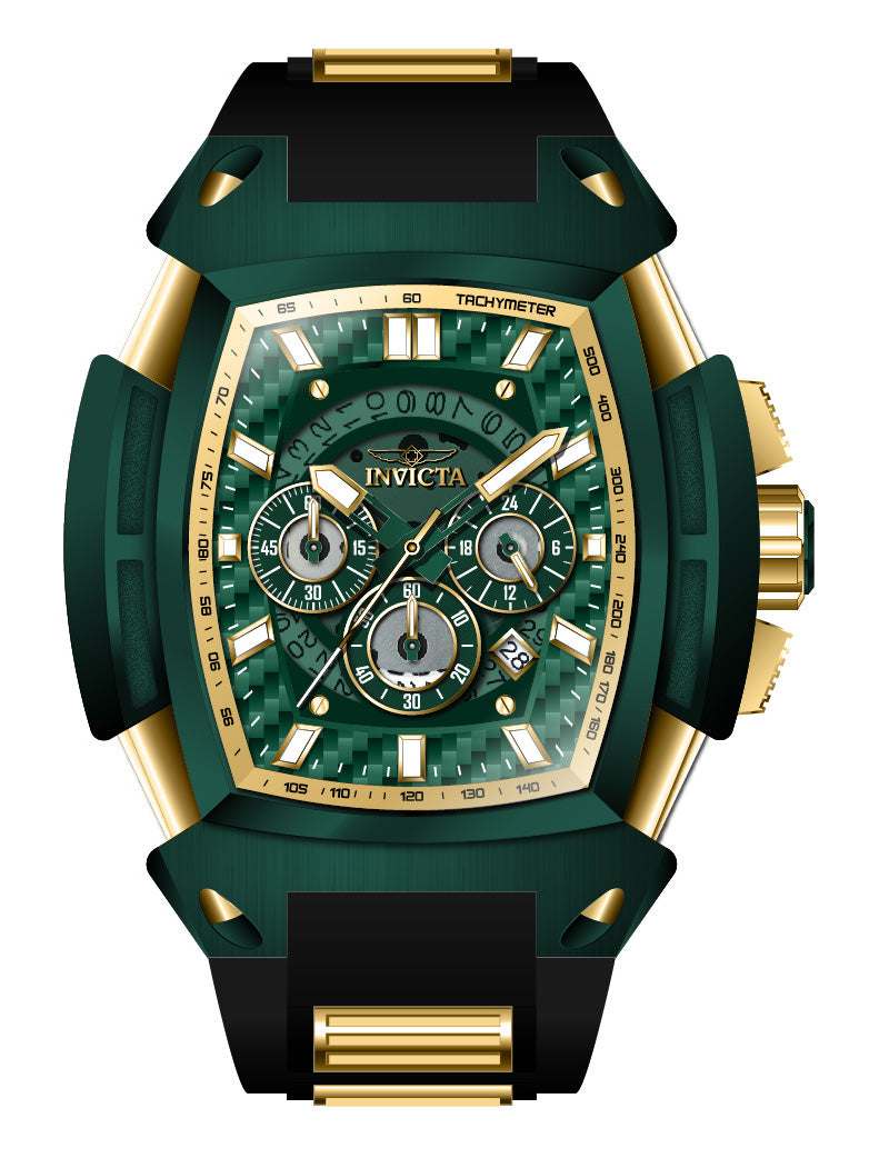 Band For Invicta S1 Rally  Men 46790