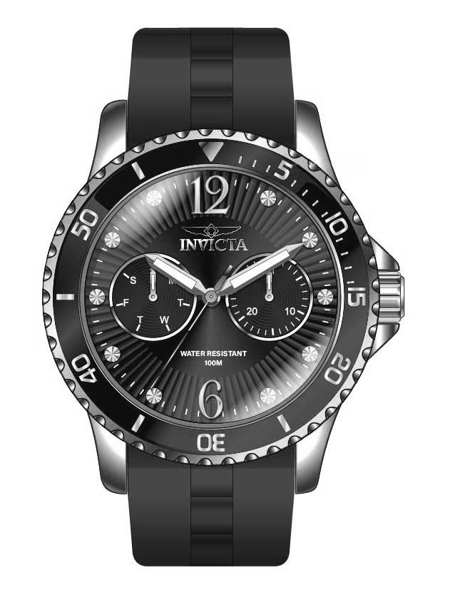 Parts For Invicta Pro Diver  Lady 46822