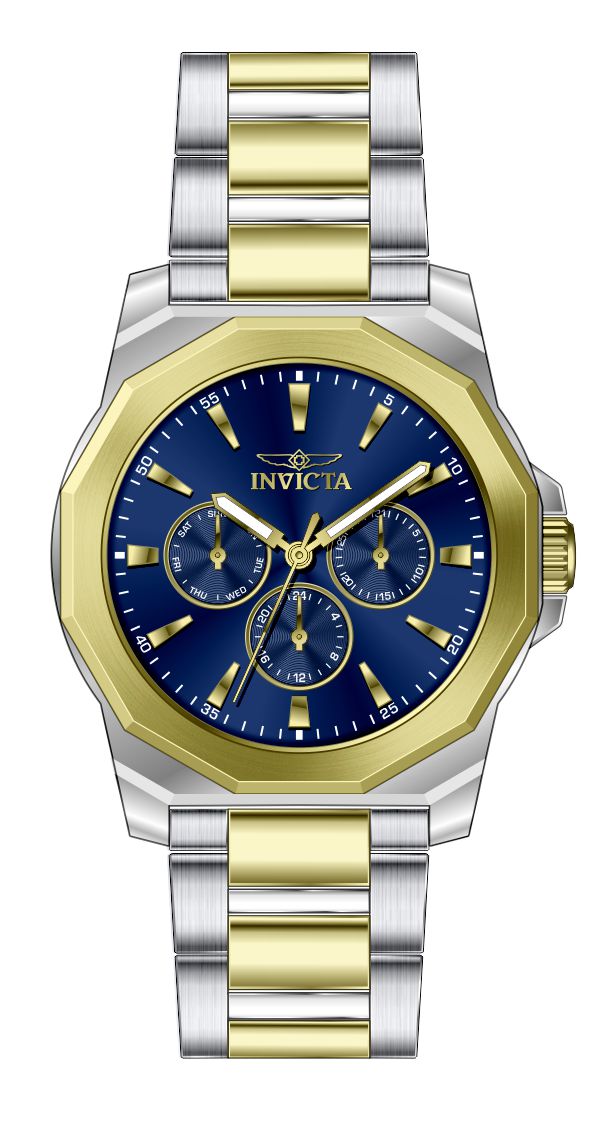 Band For Invicta Speedway Men 46844 - Invicta Watch Bands