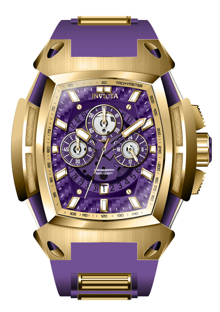 Band For Invicta S1 Rally  Men 46916