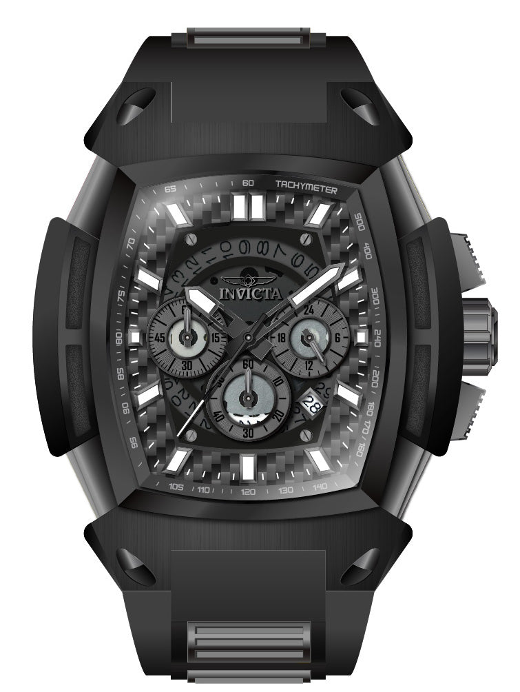 Band For Invicta S1 Rally  Men 46937