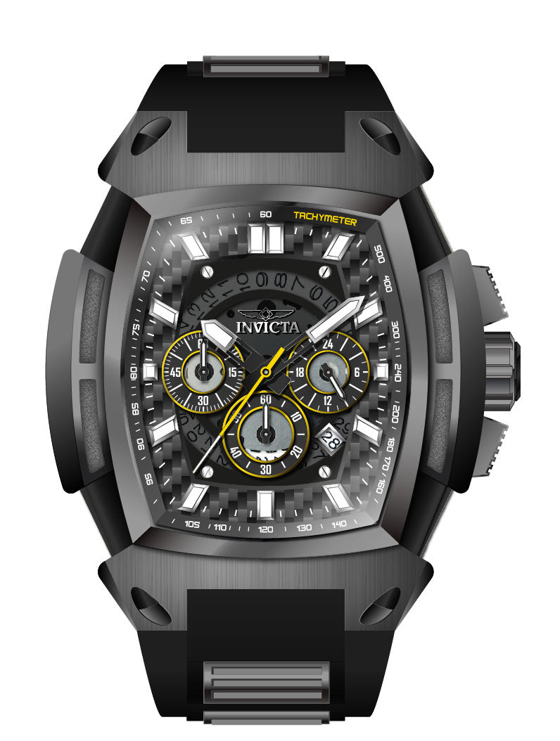 Band For Invicta S1 Rally  Men 46947