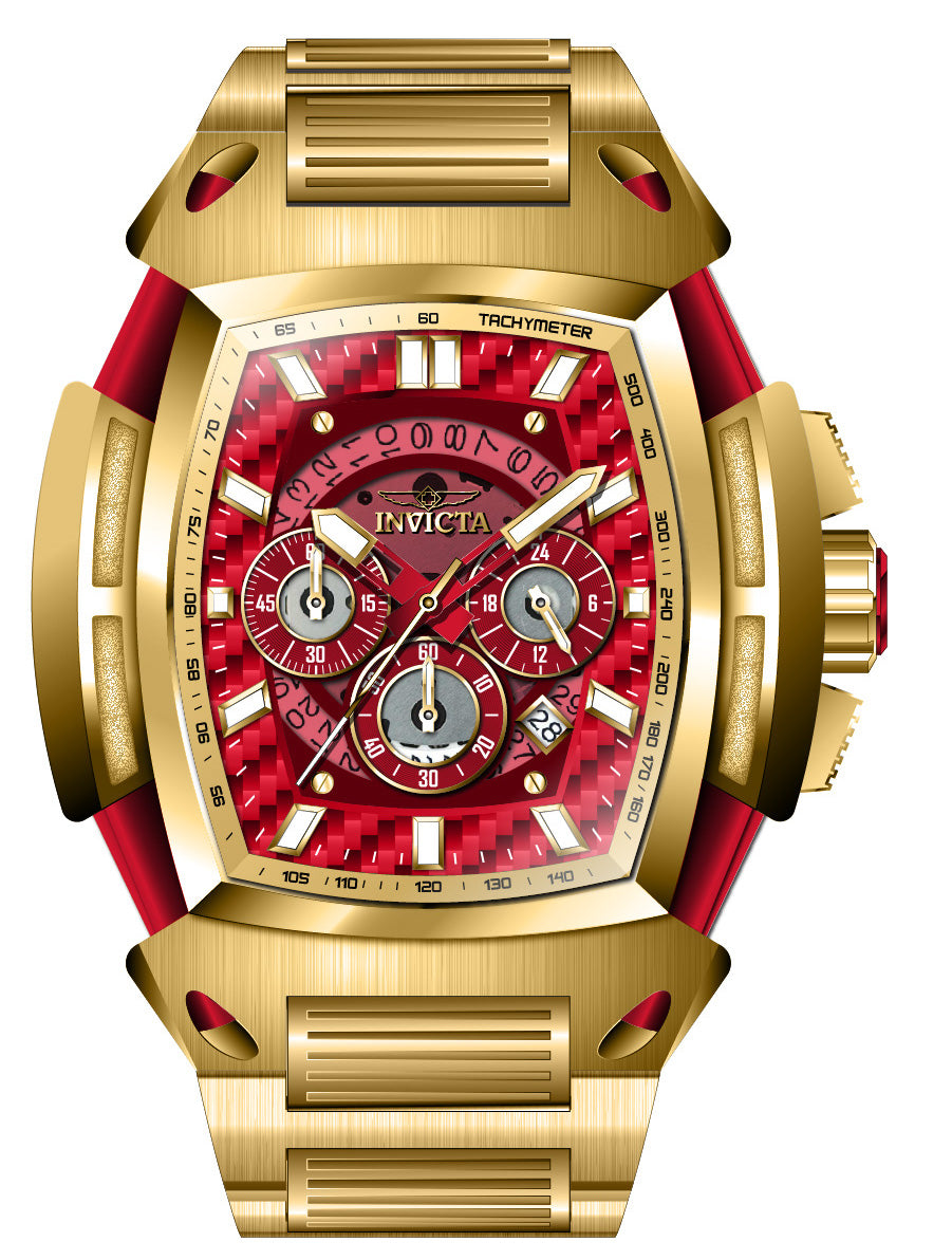 Band For Invicta S1 Rally  Men 46953