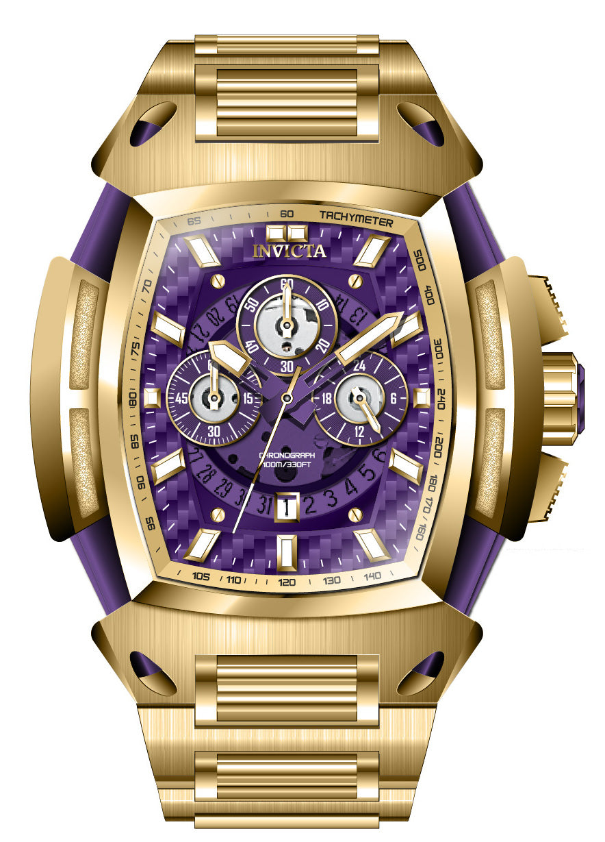 Band For Invicta S1 Rally  Men 46981