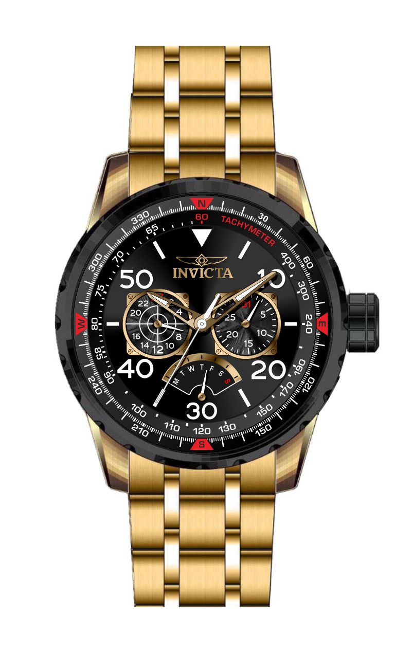 Band For Invicta Aviator  Men 46985