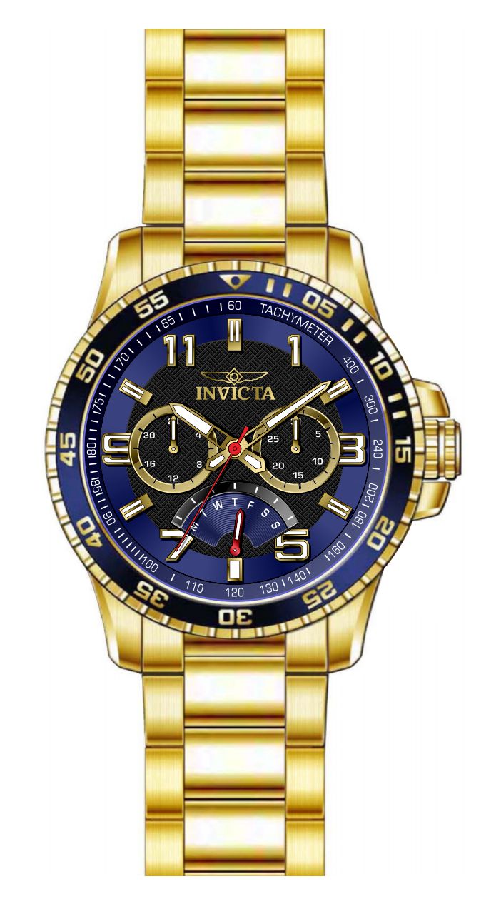 Band For Invicta Specialty  Men 46986