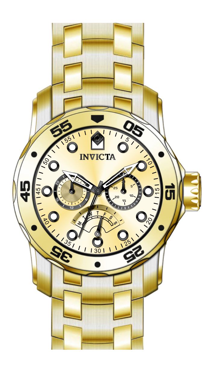 Parts For Invicta Pro Diver  Men 46997