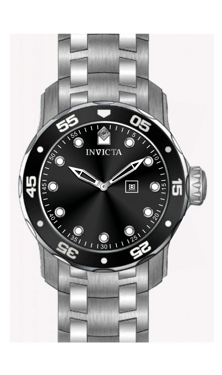 Parts For Invicta Pro Diver  Men 47002