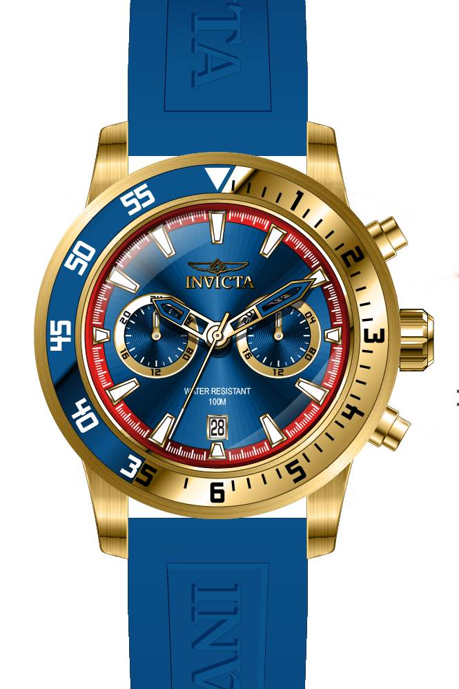 Band For Invicta Specialty  Men 47114
