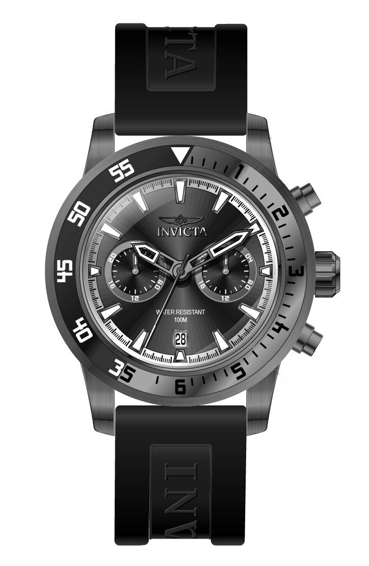 Band For Invicta Specialty  Men 47115