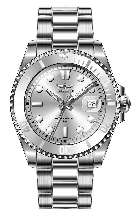 Band For Invicta Pro Diver Lady 47144 - Invicta Watch Bands