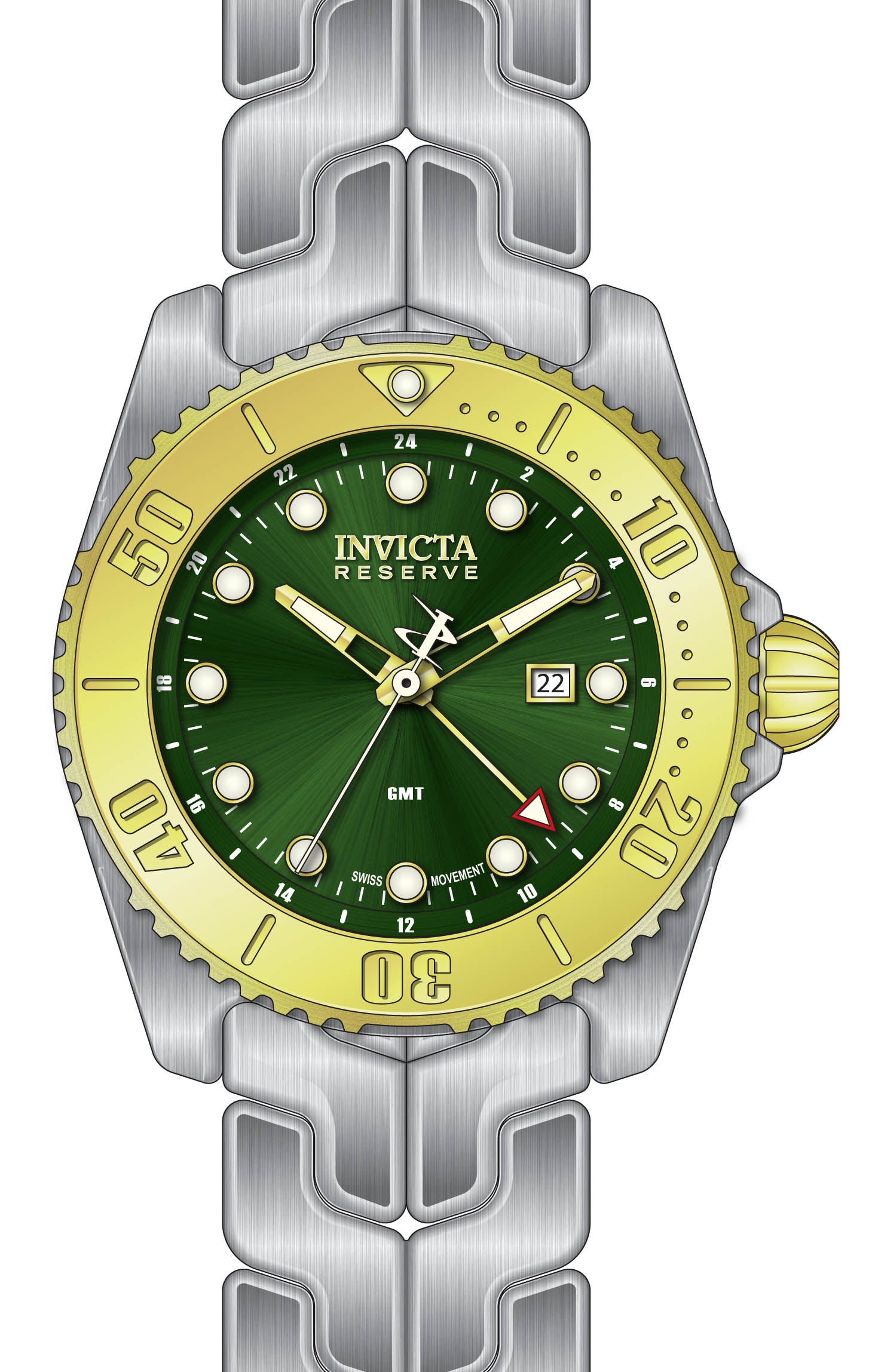 Band For Invicta Specialty  Men 47211