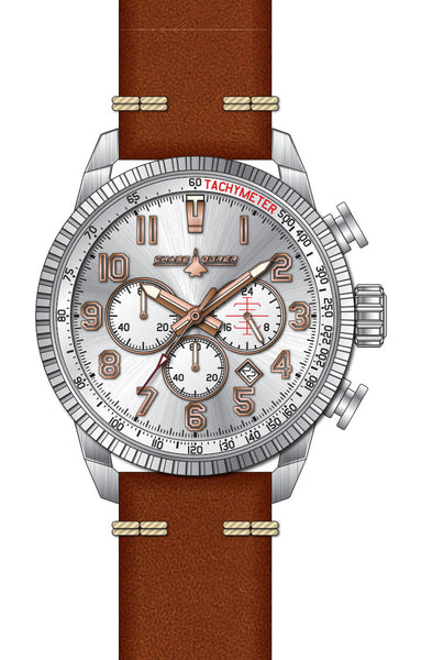 Band For Chase Durer Chase Durer Men CDW-0090 - Invicta Watch Bands