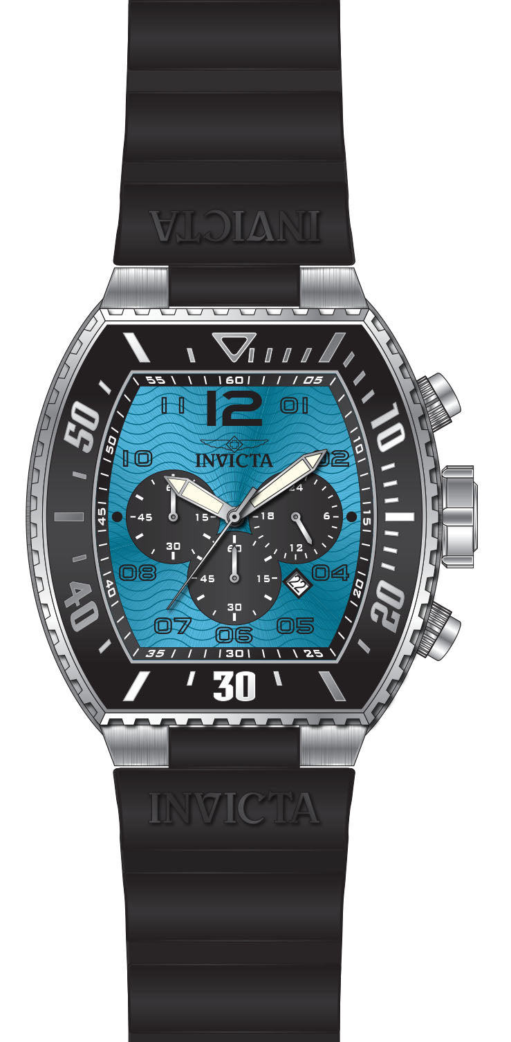 Invicta Pro Diver 47284 Men's Watch - Quartz Movement - Stainless Steel with Blue Dial - 51 mm Invicta Pro Diver 47284 Men's Watch - Quartz Movement - Stainless Steel with Blue Dial - 51 mm