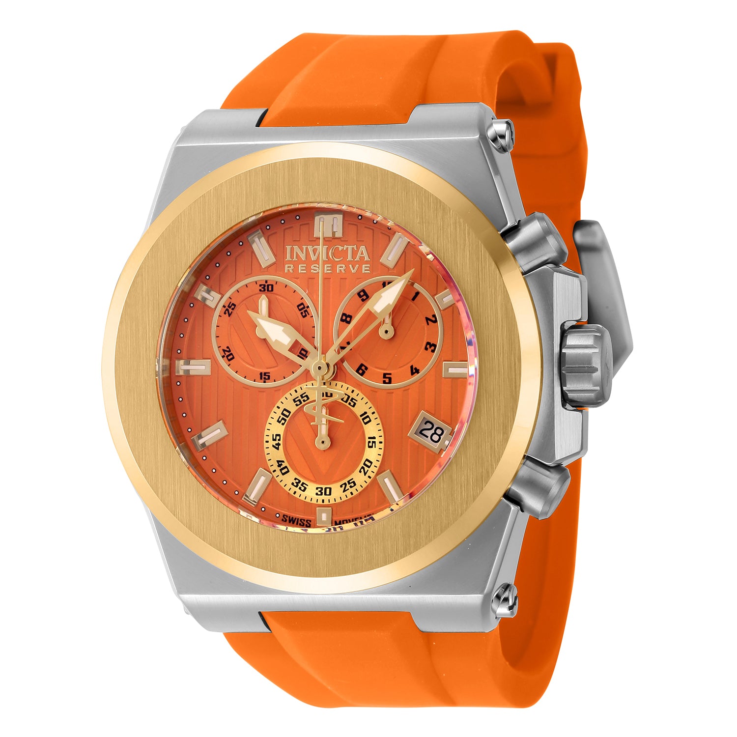 Band For Invicta Reserve Akula men 45249