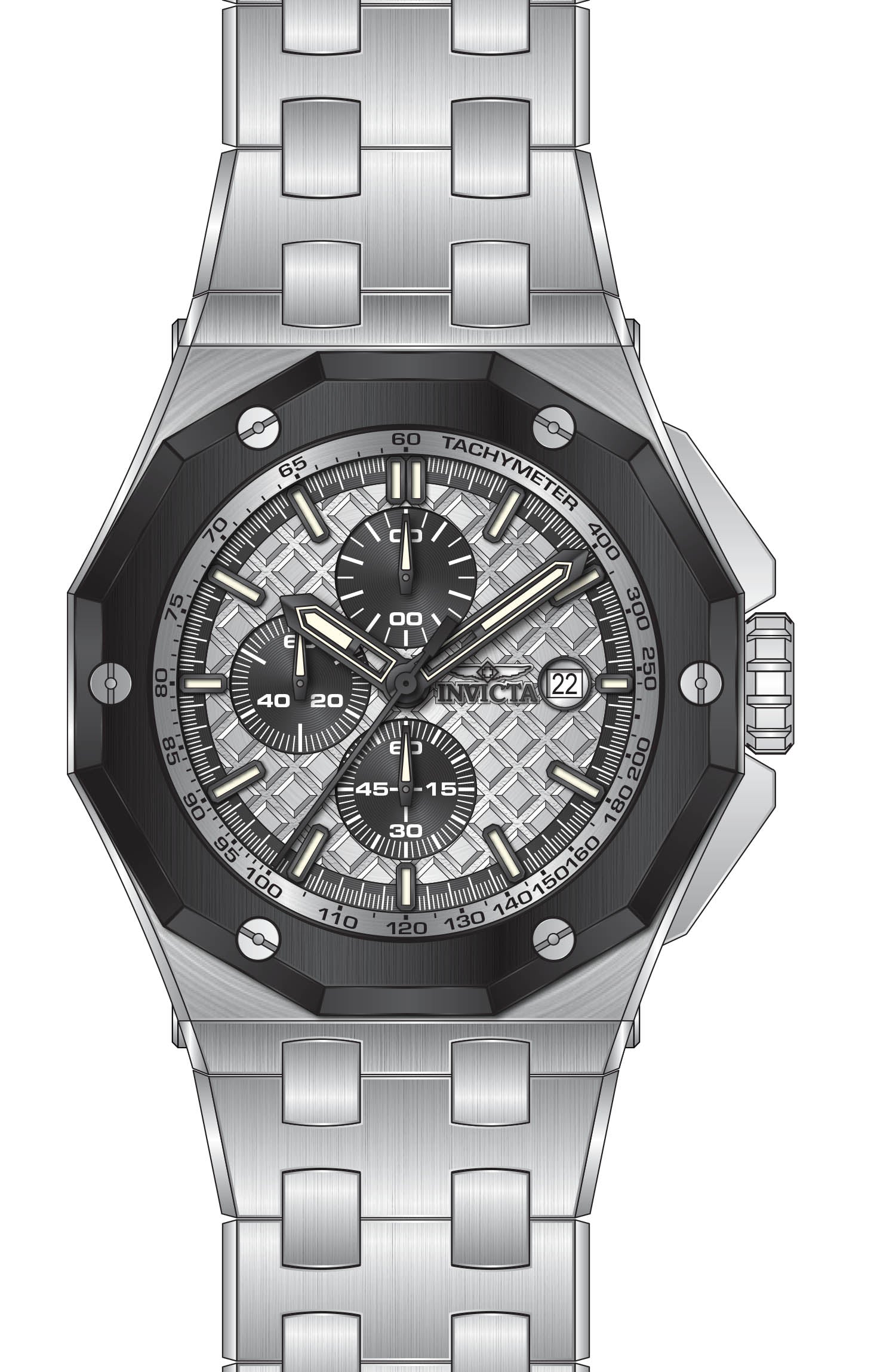 Parts For Invicta Akula  Men 47391