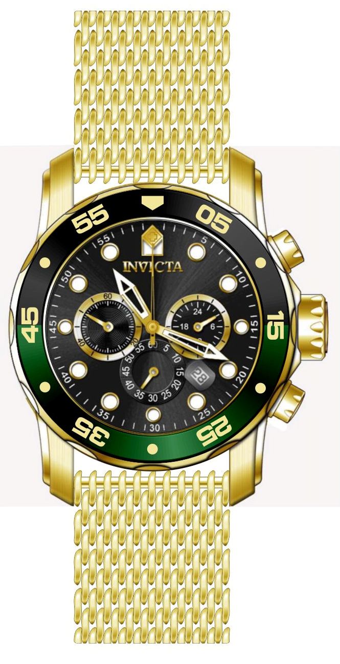 Parts For Invicta Pro Diver  Men 47632