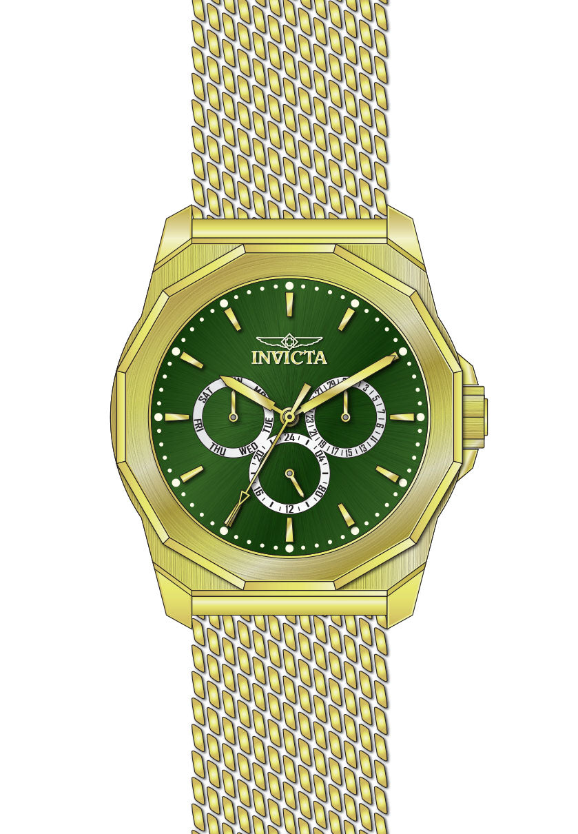 Band For Invicta Specialty  Unisex 47637