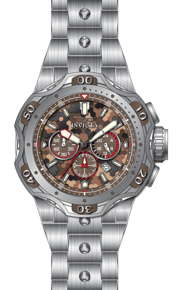 Band For Invicta Venom Men 47757 - Invicta Watch Bands