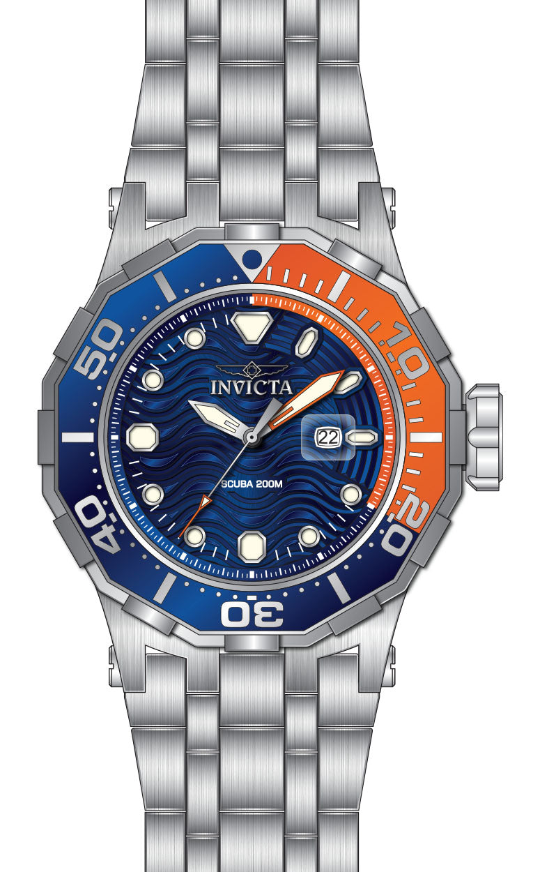 Parts For Invicta Pro Diver  Men 47843
