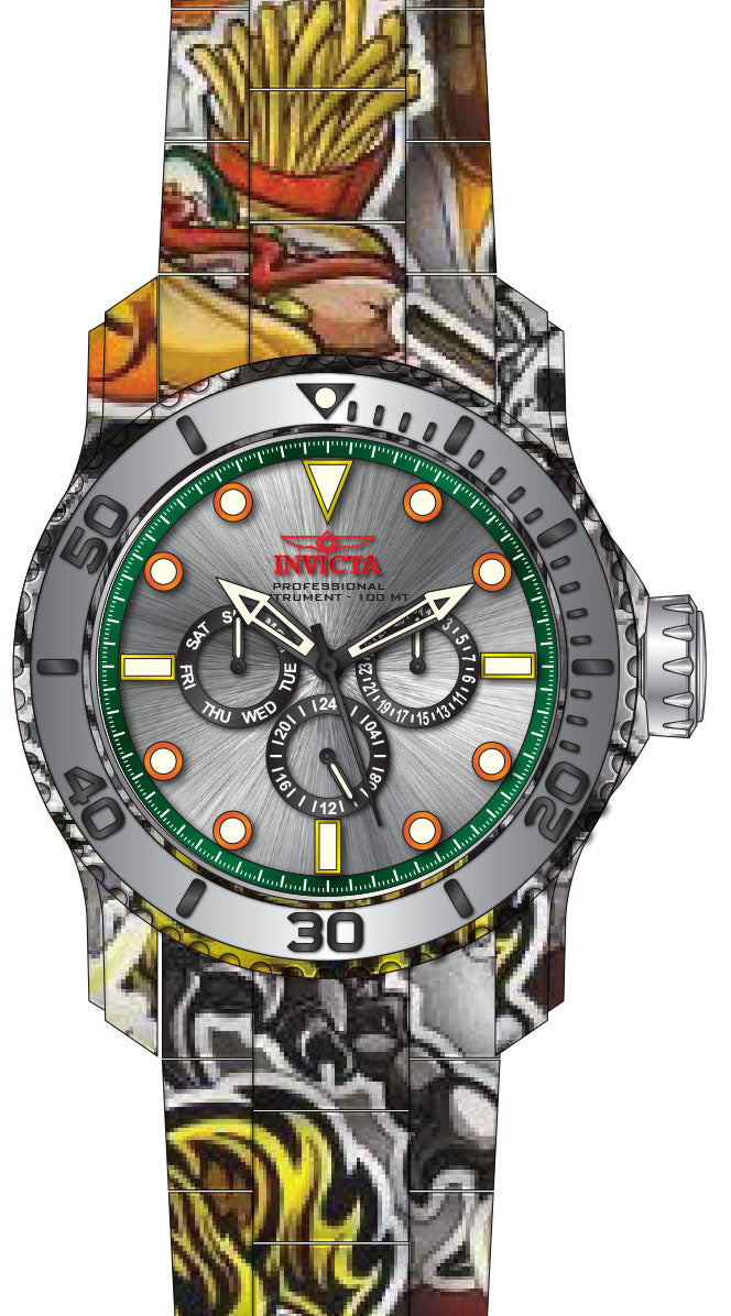 Band For Invicta Pro Diver  Men 47854