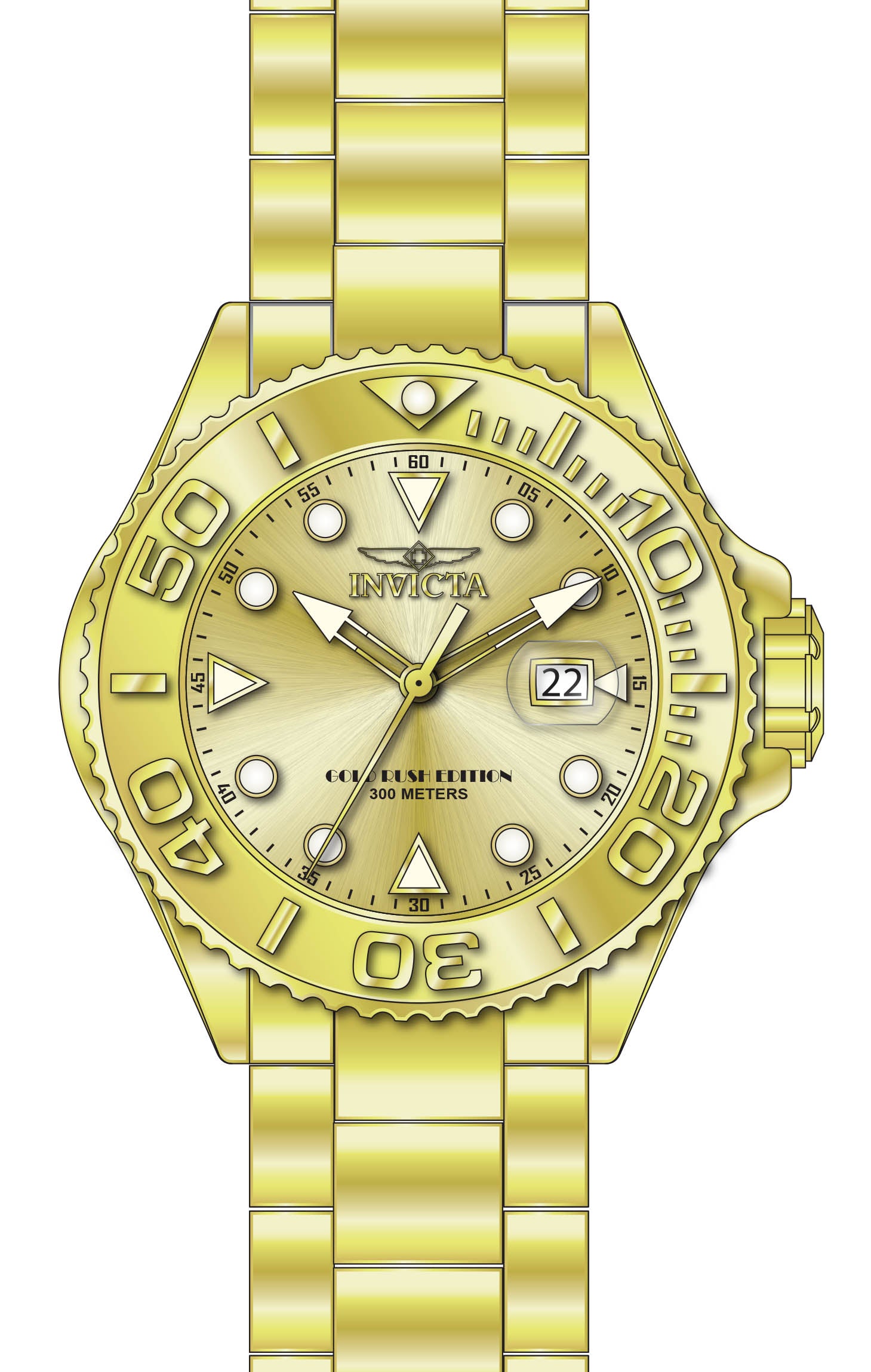 Parts For Invicta Reserve Grand Diver Men 48613