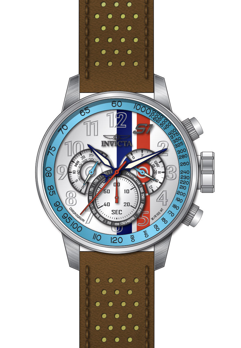 Band For Invicta S1 Rally  Men 48615
