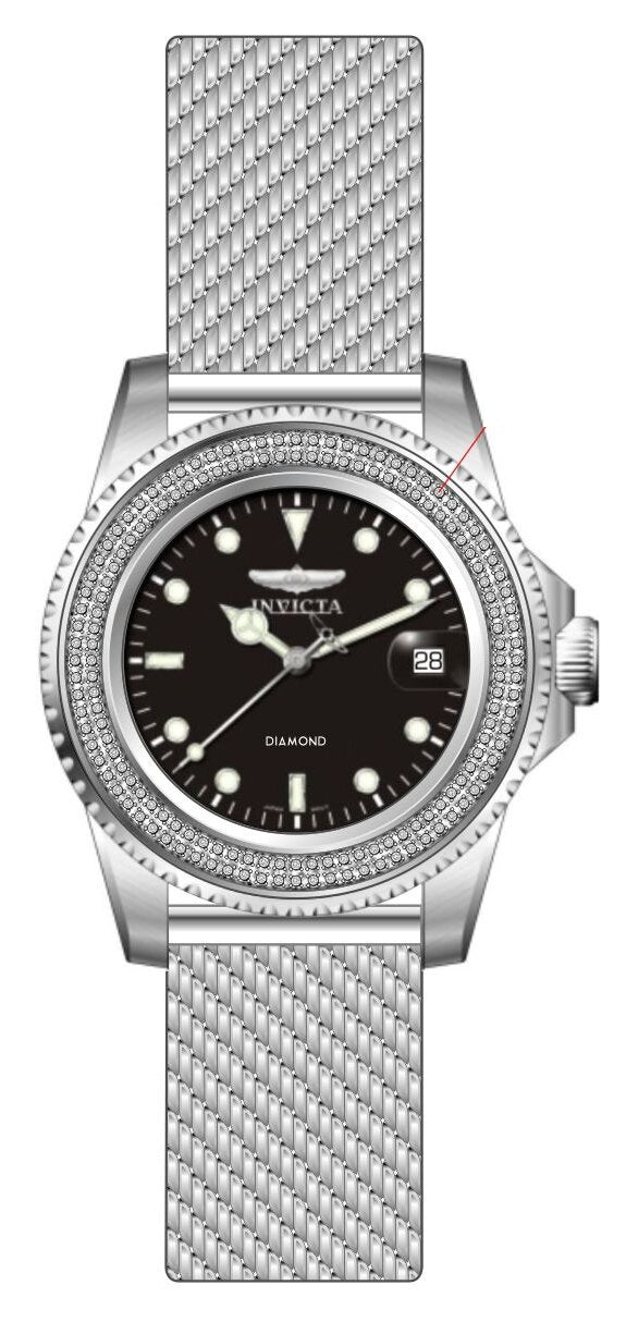 Parts For Invicta Elite Diamond  Men 48743