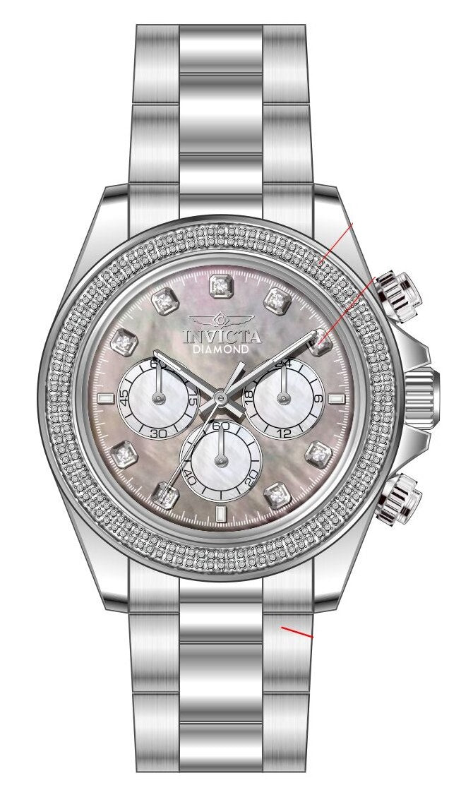 Parts For Invicta Elite Diamond  Men 48752