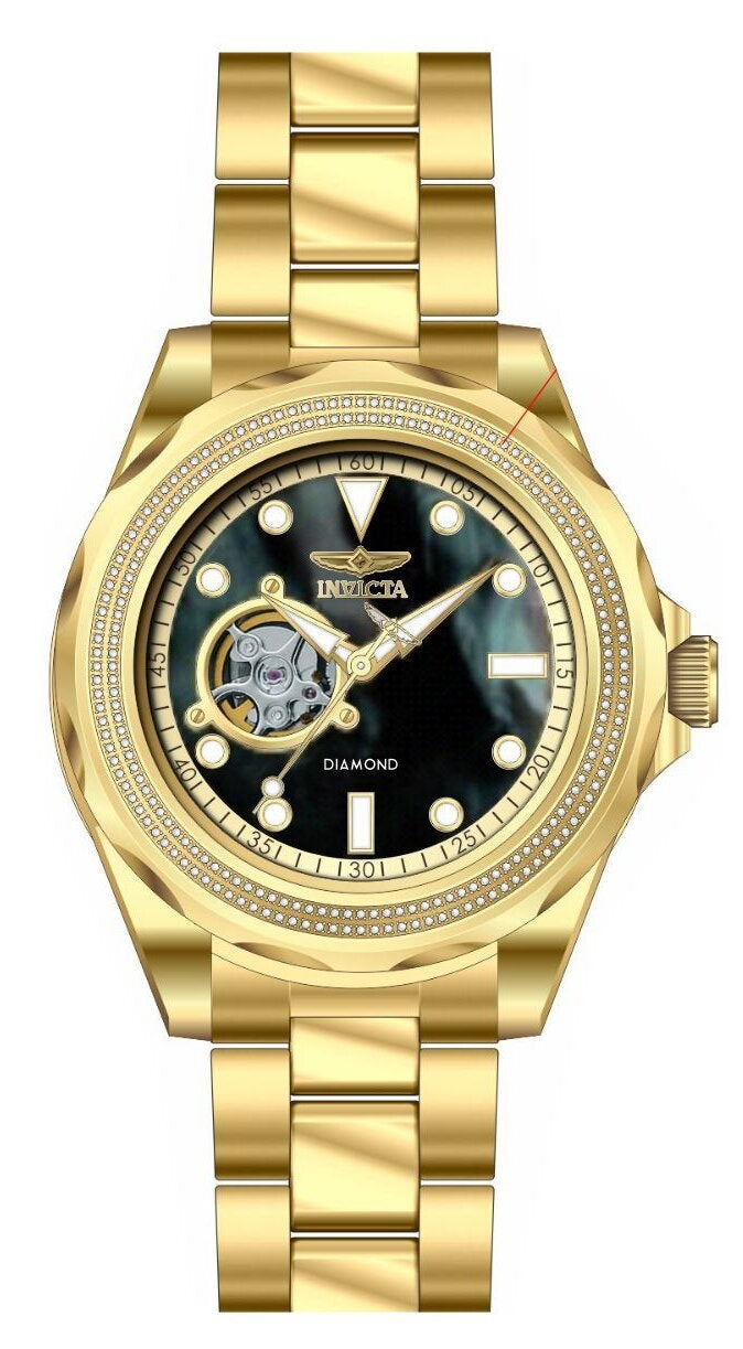 Band For Invicta Elite Diamond  Men 48771