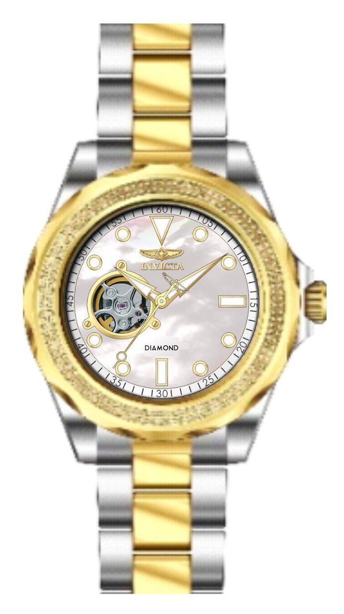 Band For Invicta Elite Diamond  Men 48775