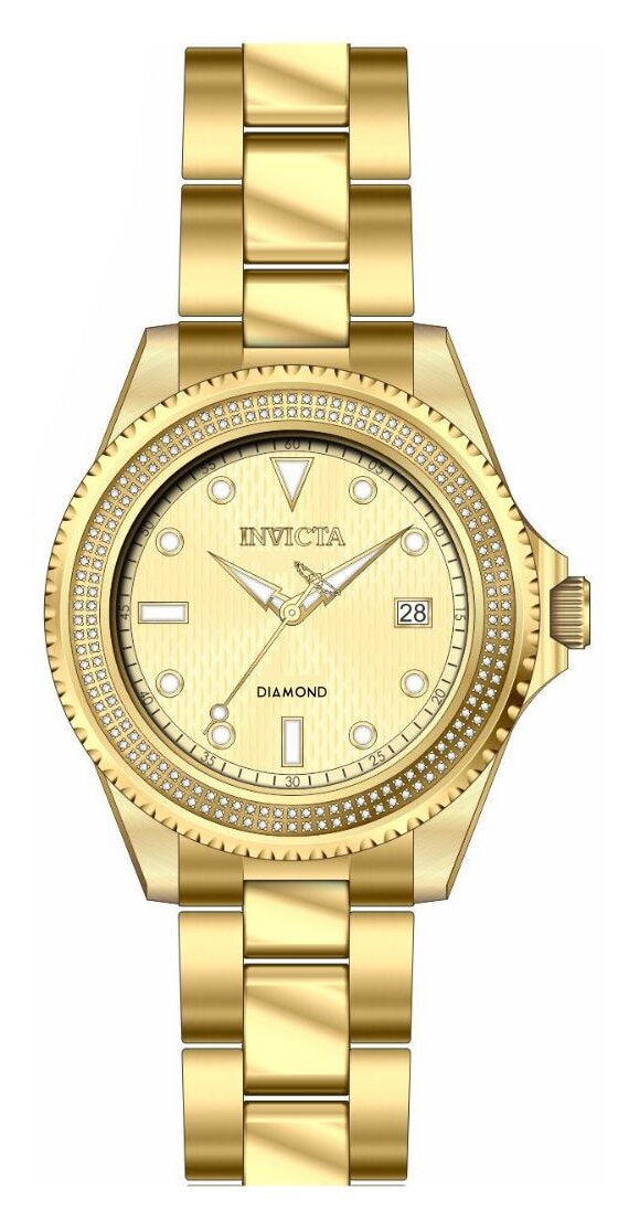 Band For Invicta Elite Diamond Lady 48777 - Invicta Watch Bands