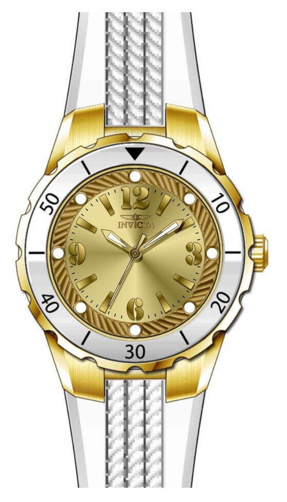 Band For Invicta Angel Lady 48851 - Invicta Watch Bands