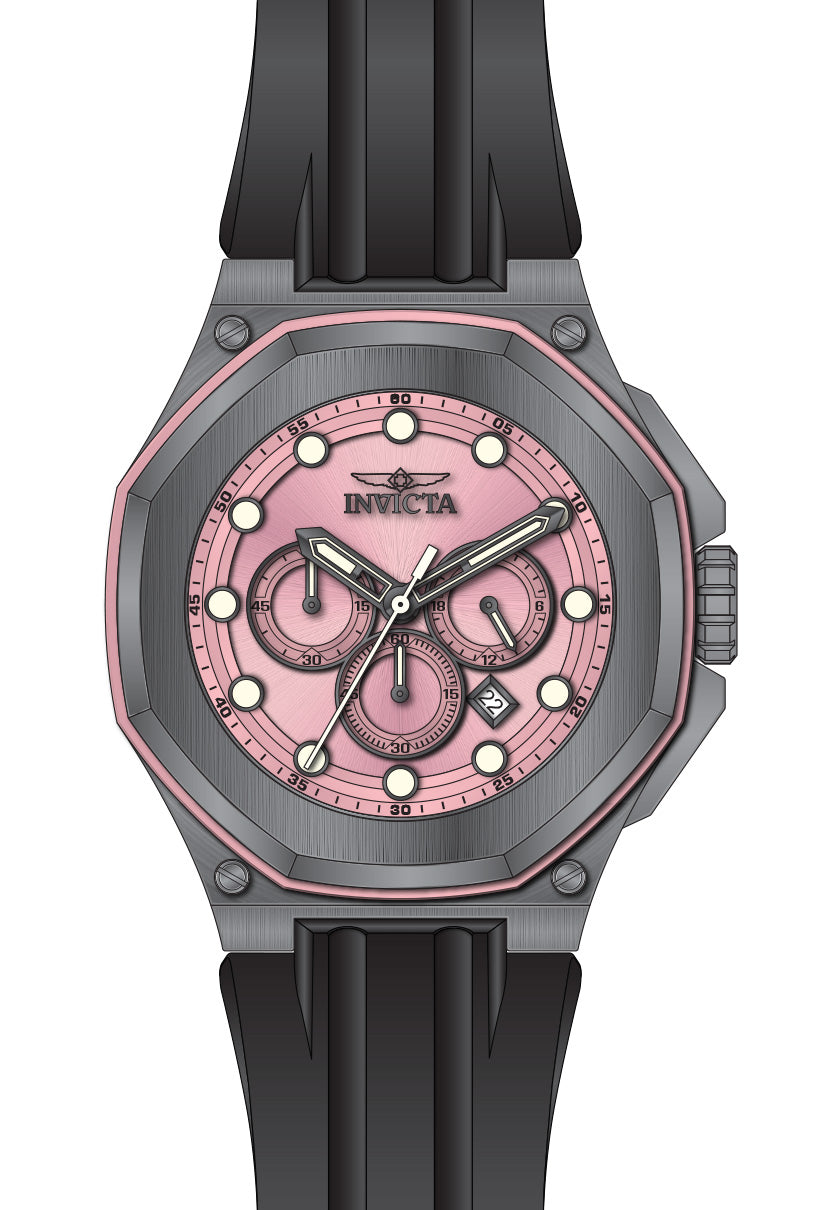 Band For Invicta Akula  Men 49141