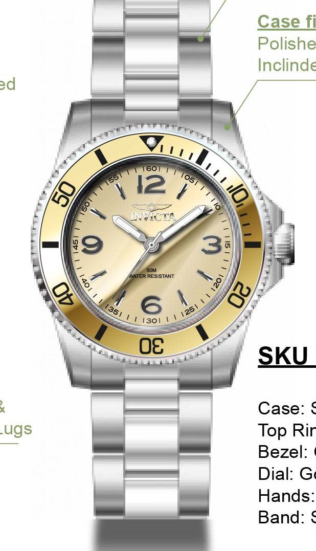 Parts For Invicta Specialty  Men 49347