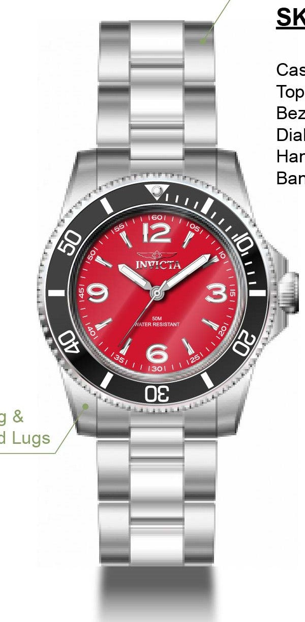 Parts For Invicta Specialty  Men 49350