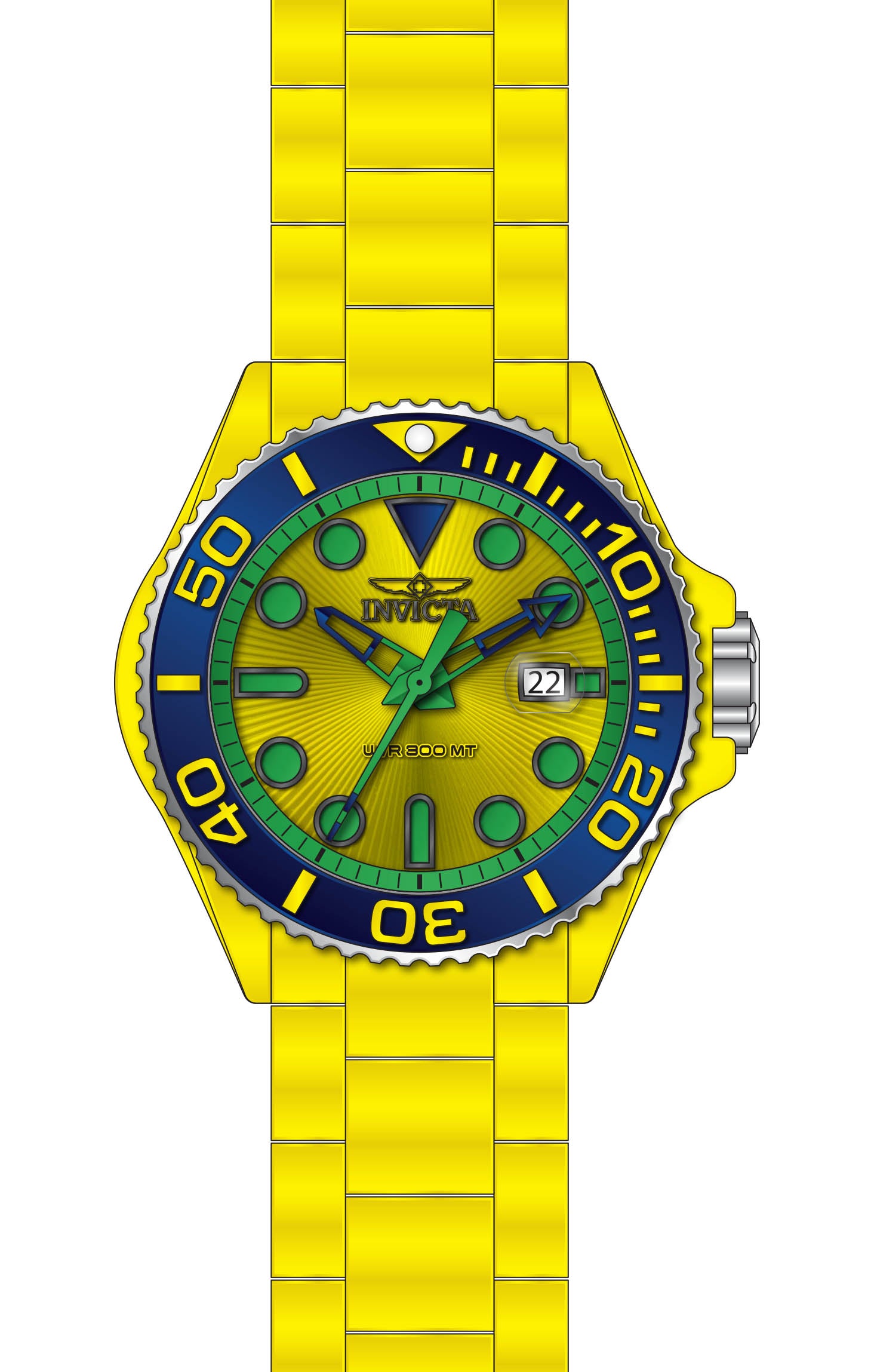 Band For Invicta Grand Diver  Men 49483