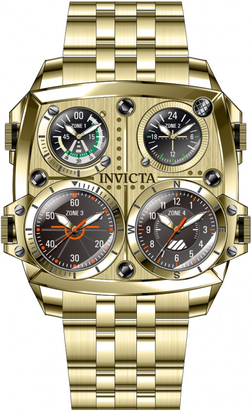 Parts For Invicta Aviator Zulu Time Men 49604