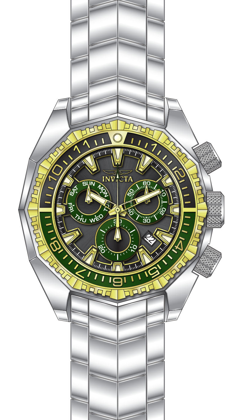 Band For Invicta Akula  Men 49636