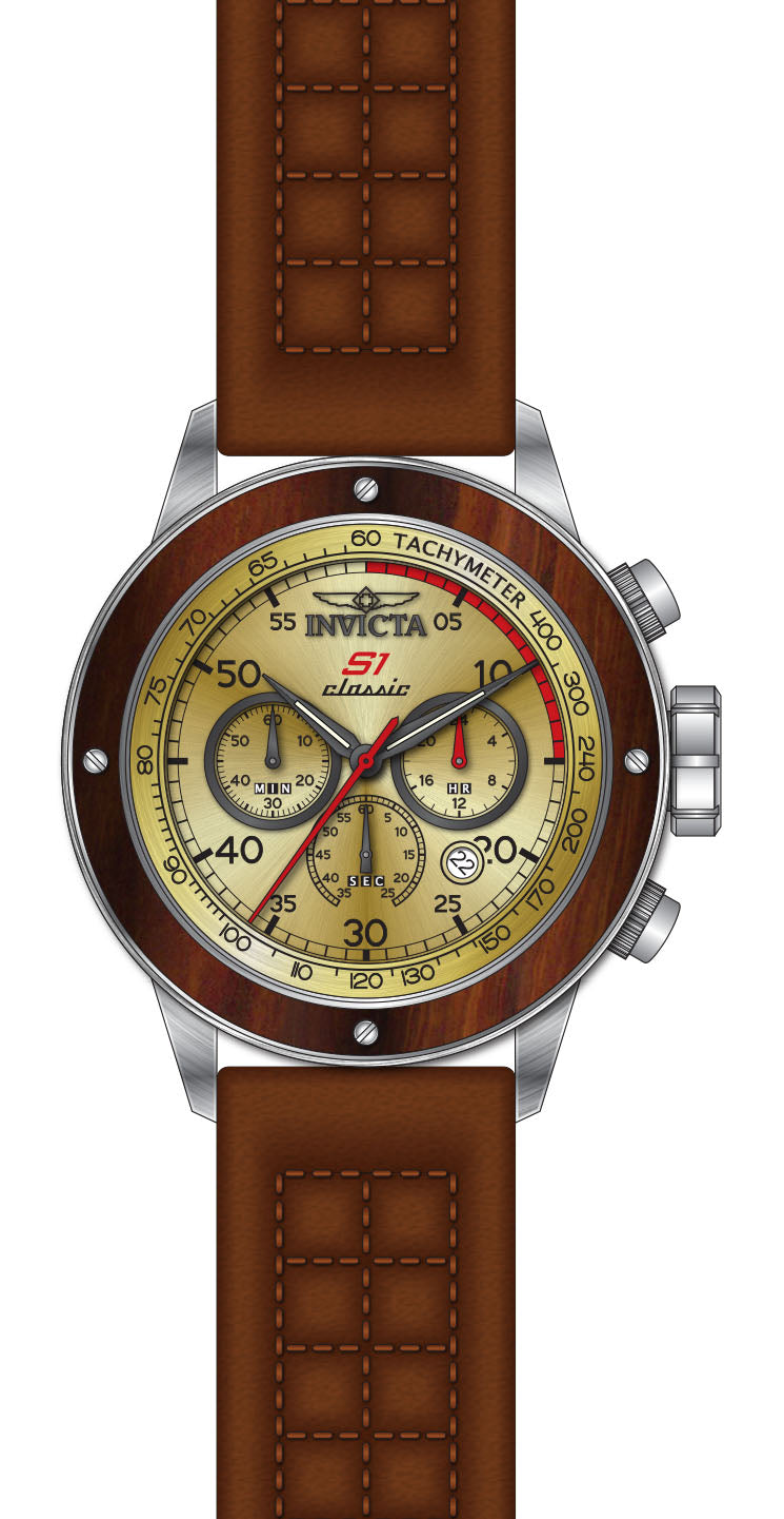 Band For Invicta S1 Rally  Men 49646