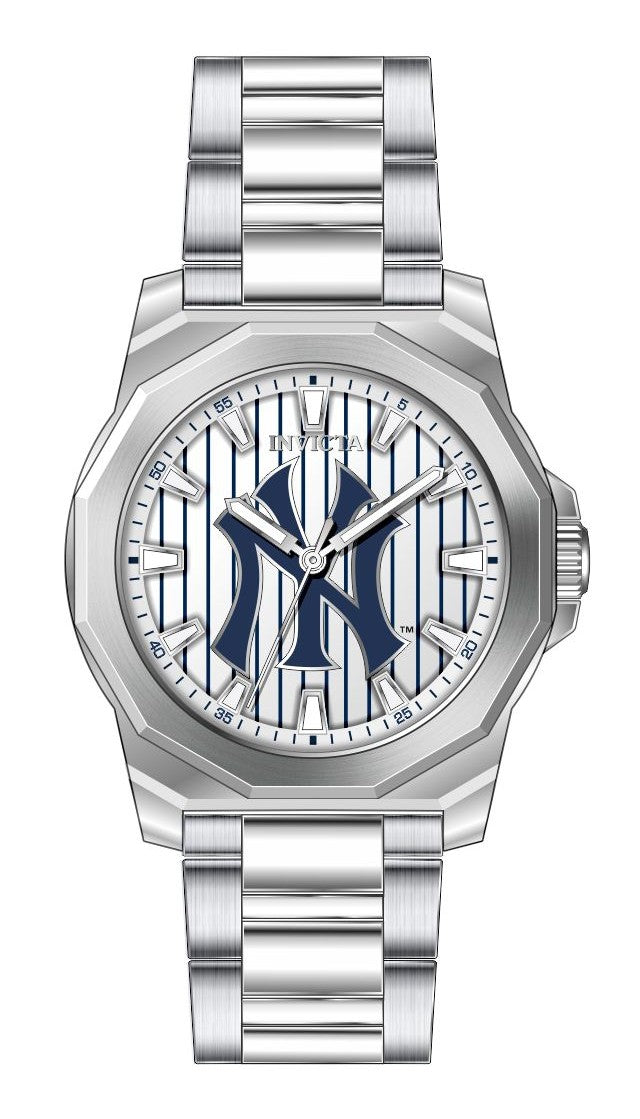 Band For Invicta MLB New York Yankees Men 49859
