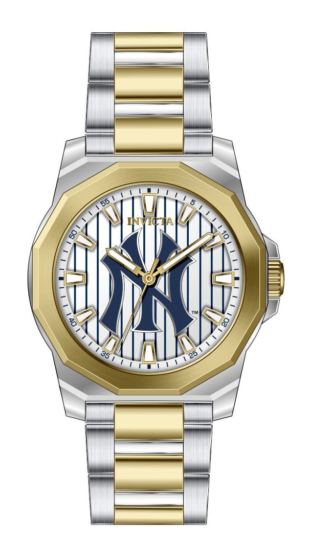 Band For Invicta MLB New York Yankees Men 49860