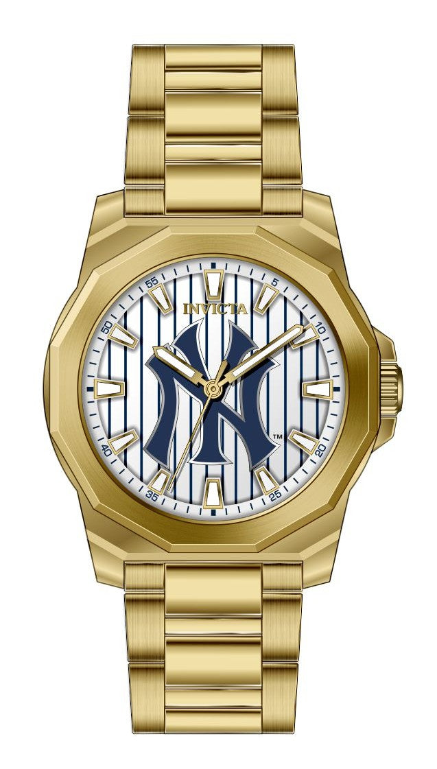 Band For Invicta MLB New York Yankees Men 49861