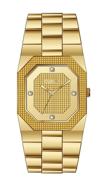 Band For Invicta Cuadro Lady 49866 - Invicta Watch Bands