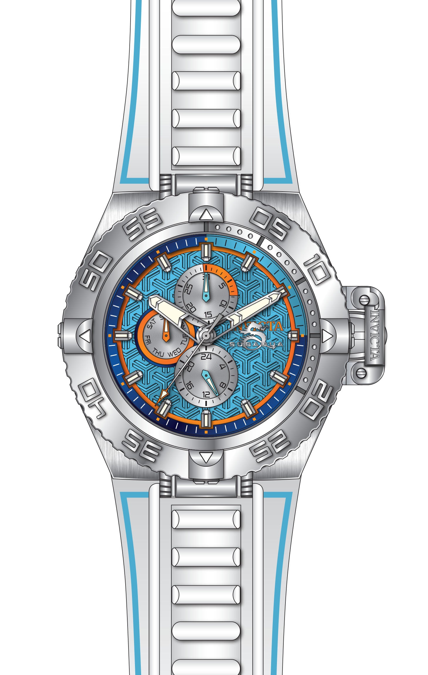 Parts For Invicta Subaqua Noma IV Men 49876