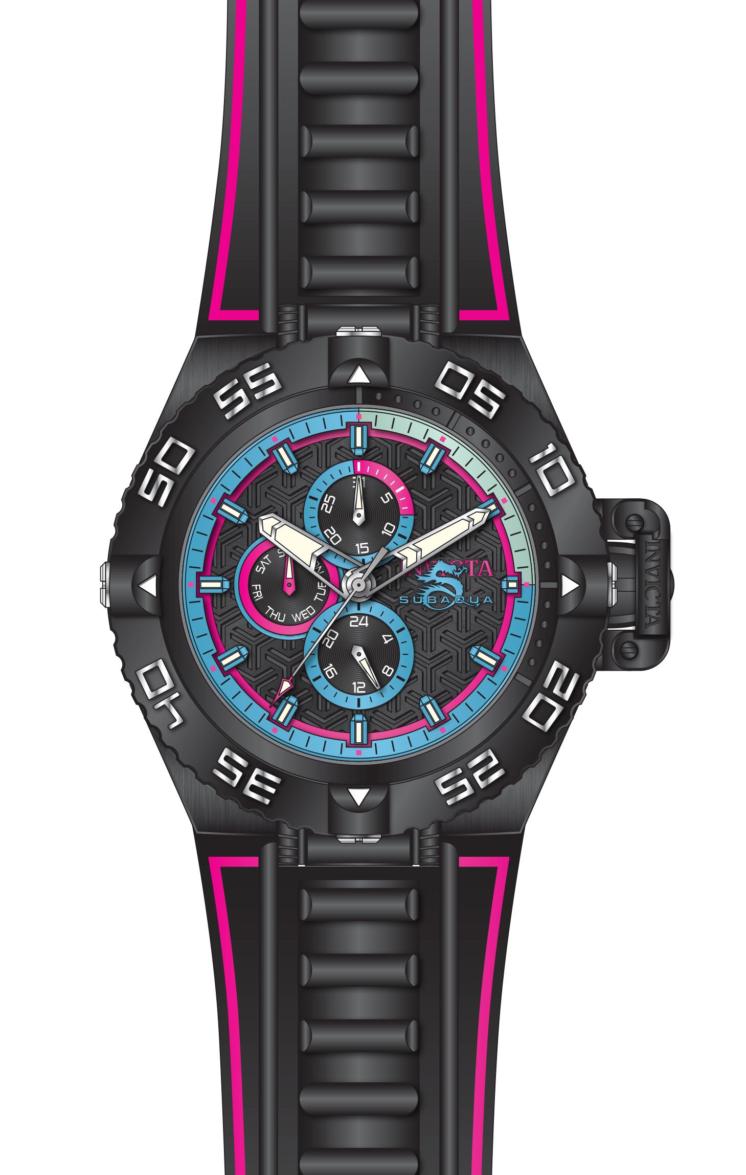 Band For Invicta Subaqua Noma IV Men 49878