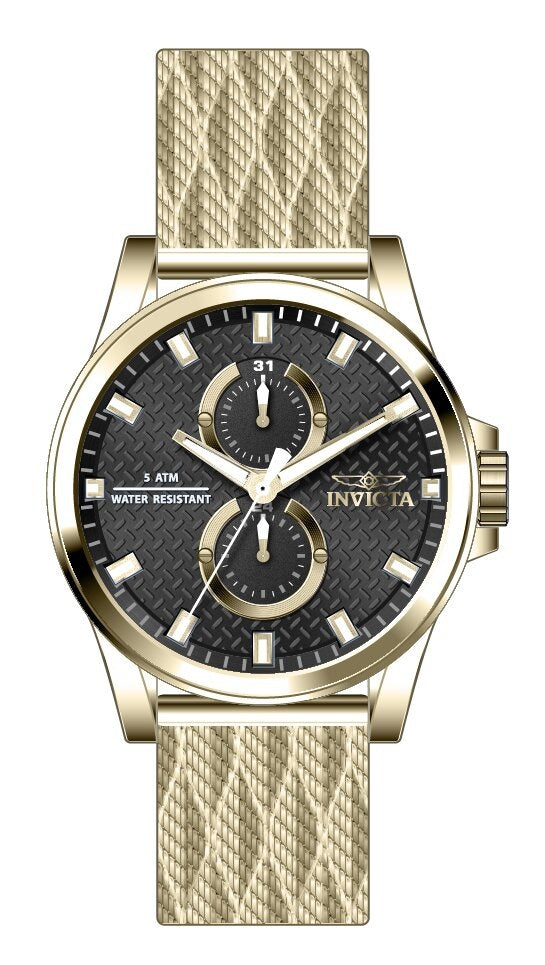 Band For Invicta Vintage  Men 49948