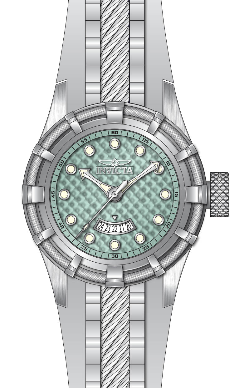 Band For Invicta Bolt  Men 50055